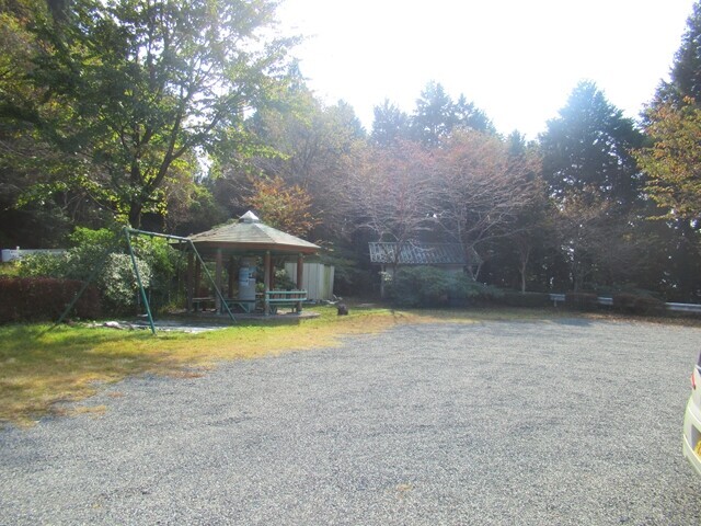 白鳥山の駐車場