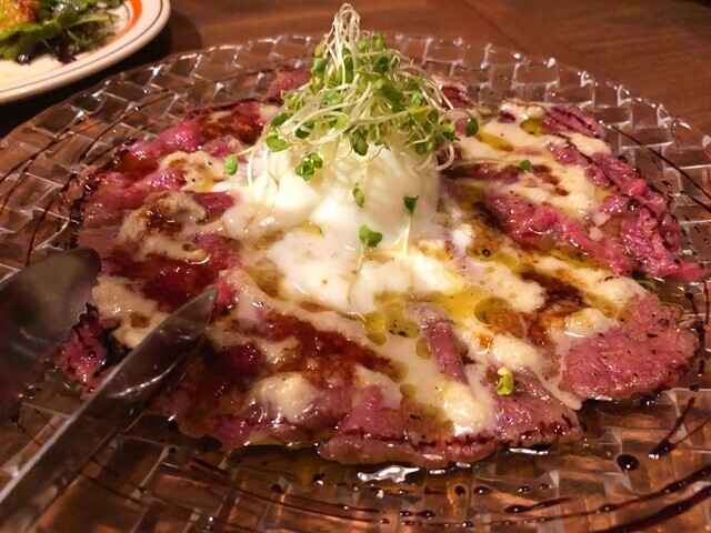 歩荷後の食事は旨い