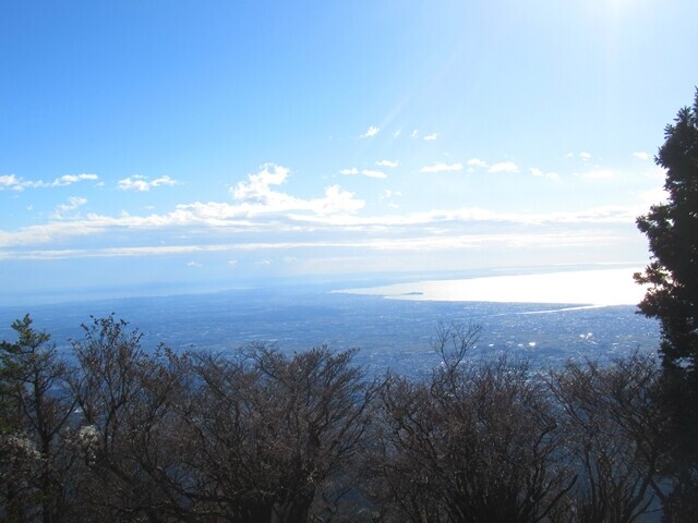 大山山頂からの景色