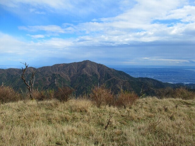 三ノ塔の頂上から大山の景色