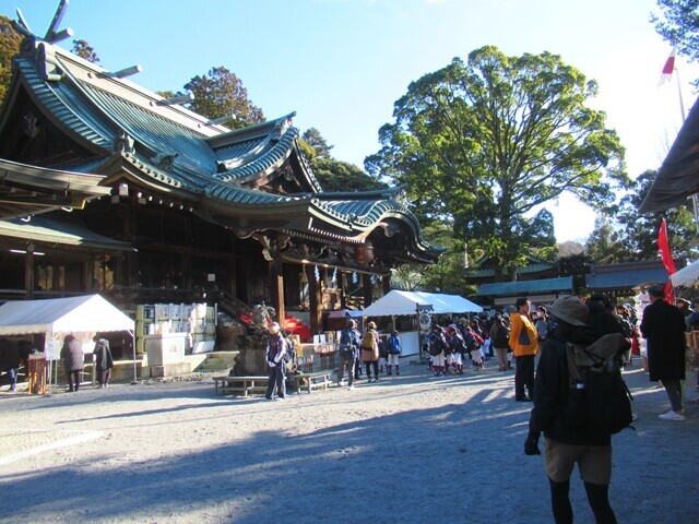 筑波山神社混雑状況