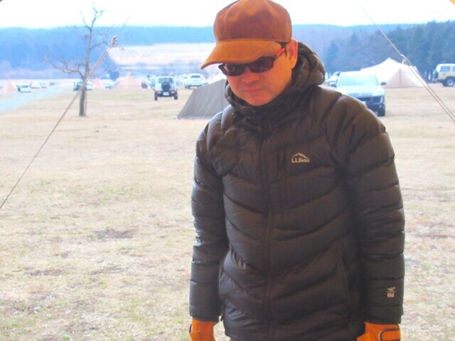 グループキャンプに参加した男性