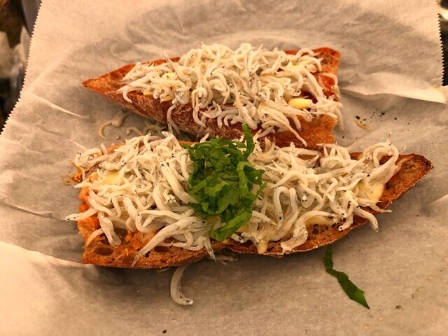 キャンプの朝ごはん