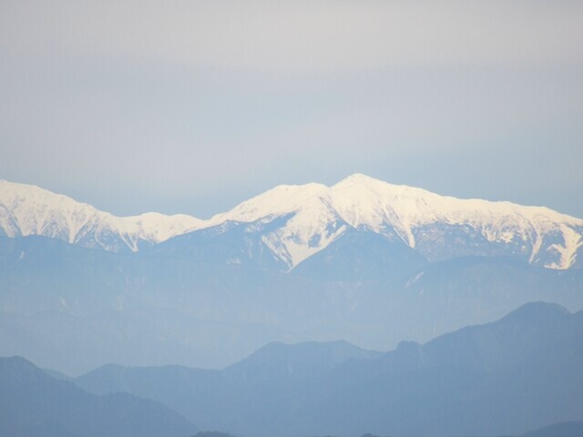 雪深い南アルプス