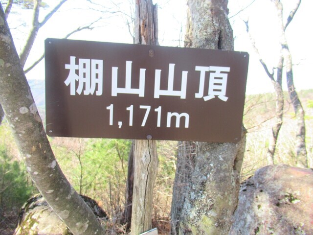 棚山の山頂