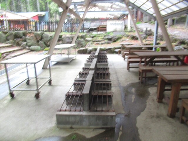 桃沢キャンプ場の炊事場