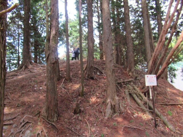 延暦寺からは緩い登山ルート