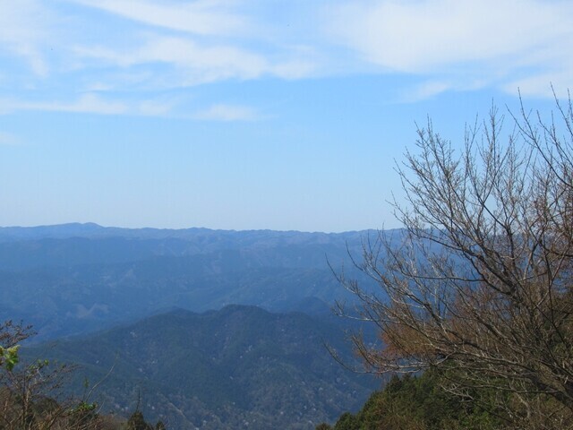 大比叡から京都・滋賀方面の景色