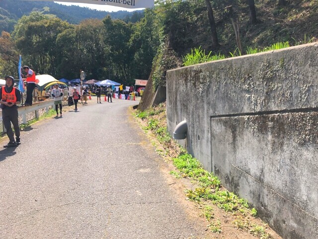 ダイトレチャレンジ登山の上級コースのゴール