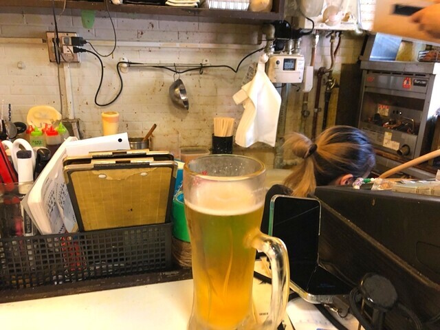 たこやきぽちで食べたメニューの様子