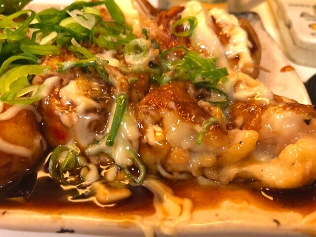 たこ焼きの中の様子と具材