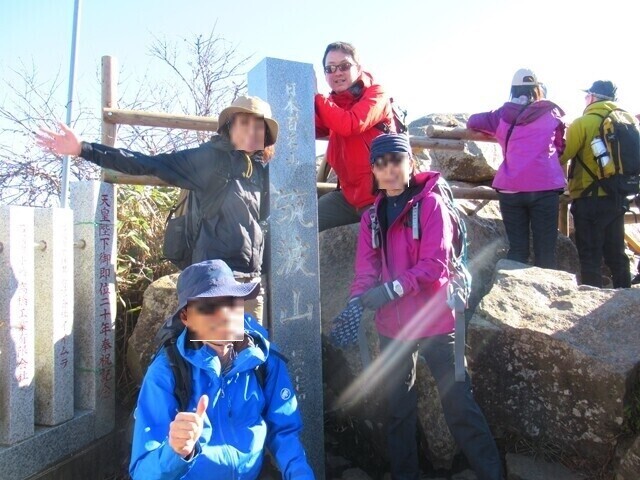 筑波山登山と山仲間