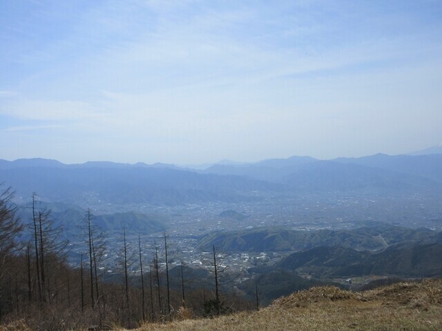 焼山峠、水ヶ森を目指して登山再開の様子