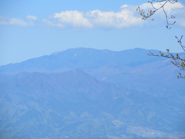 達沢山の山頂からの景色