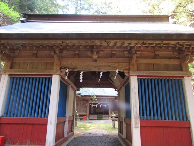 檜峰神社へ参拝