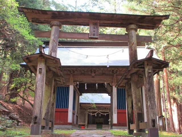檜峰神社参拝