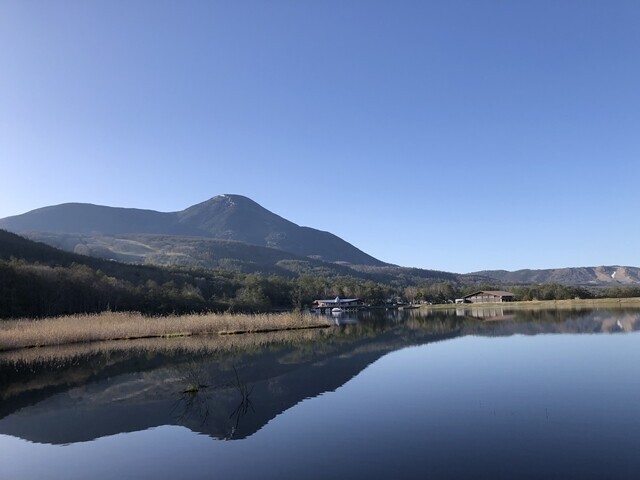 霧ヶ峰登山！車山へ中央分水嶺トレイル(女神湖)で縦走中の景色