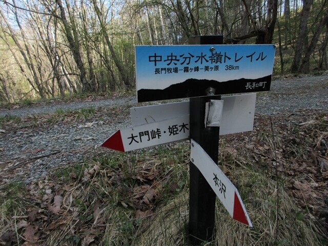 大門峠への急登