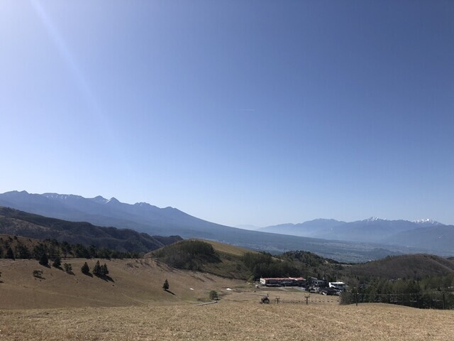 八ヶ岳と南アルプスの景色を見ながら霧ヶ峰登山