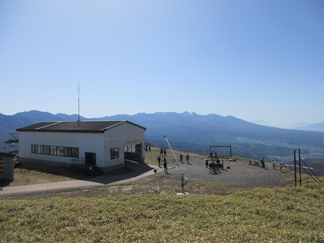 霧ヶ峰のリフトの駅