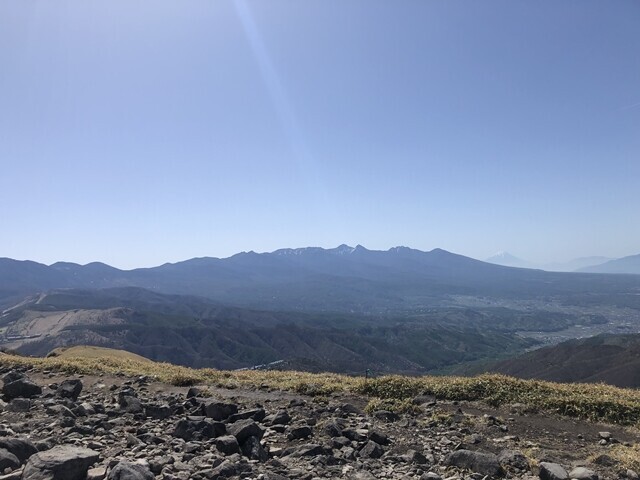 八ヶ岳を南北全縦走