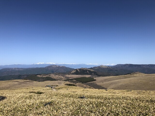 八島湿原を目指して登山再開の様子