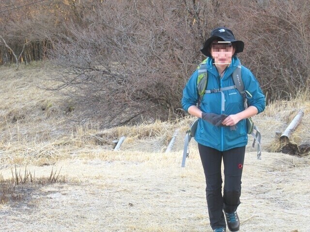 愛鷹山越前岳を目指して登山した山ガール