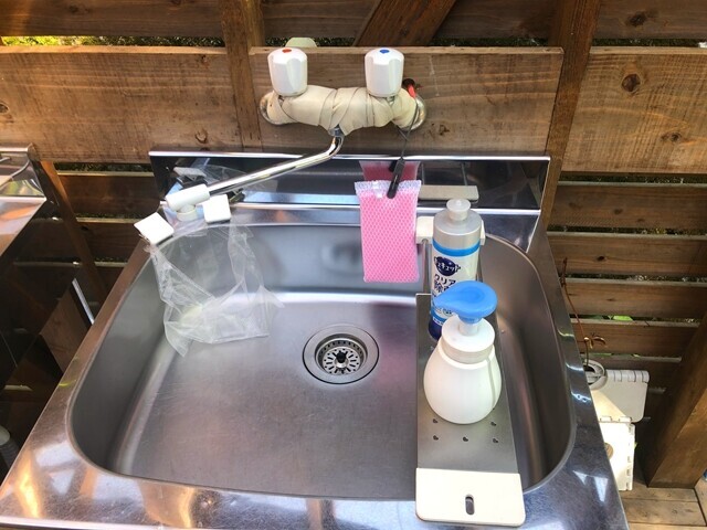 昇仙峡オートキャンプ場水場・炊事場のレビュー