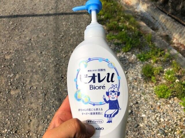 昇仙峡オートキャンプ場シャワー室の使い方