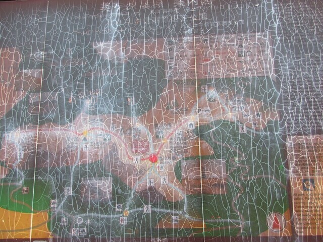 美ヶ原のエリアマップ