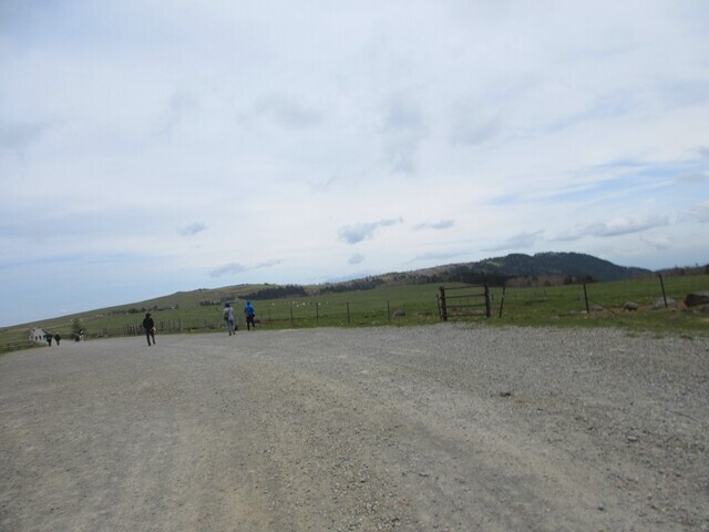 美しの塔周辺の観光客