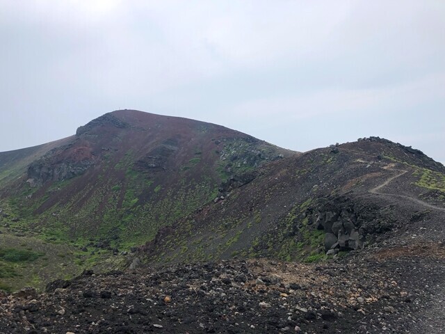 岩手山お鉢巡りルートの距離