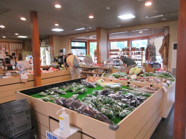>姫神温泉の売店