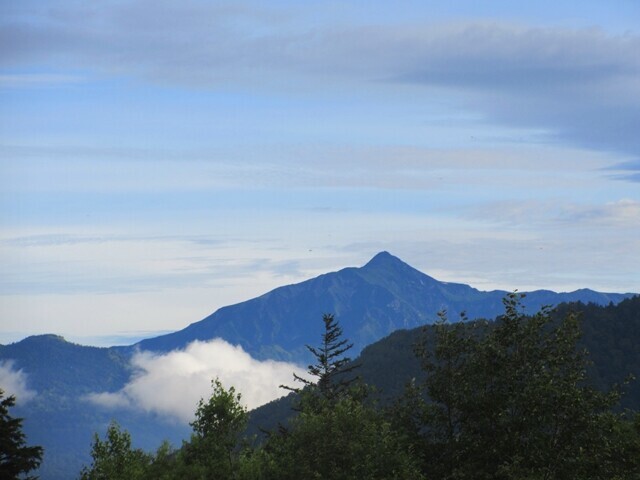 焼岳方面の景色