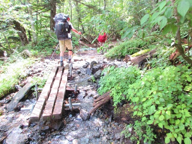 白根御池小屋までの登山ルート
