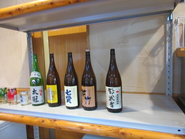 白根御池小屋のお酒の種類