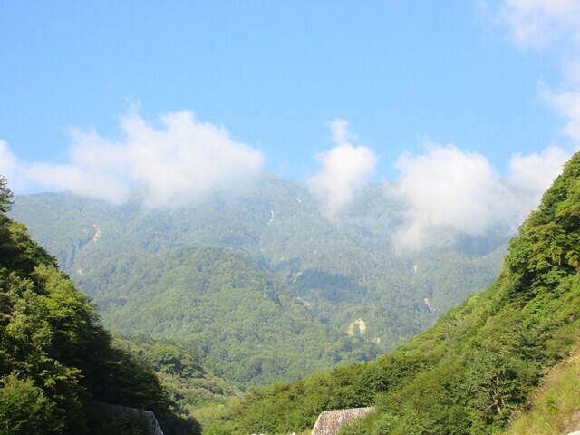 鳳凰三山天気の様子