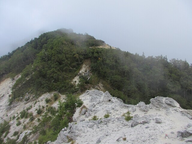 観音岳、薬師岳方面天気