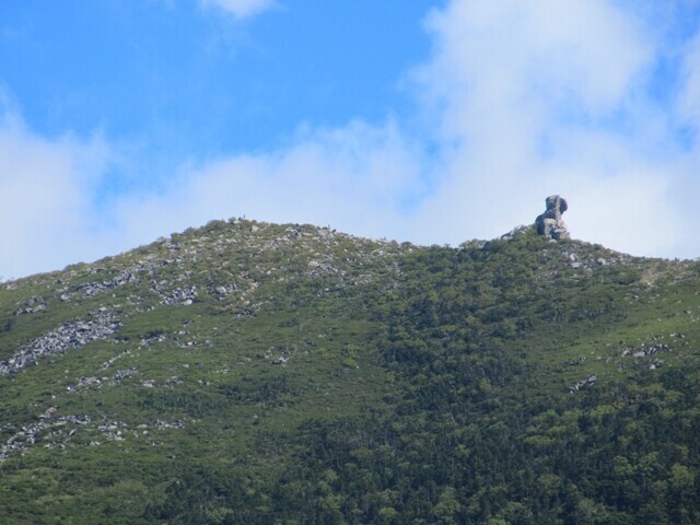 金峰山の五丈石