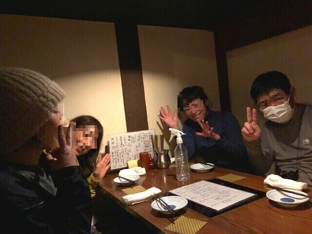 ５代目蔵Dining酒田屋商店で行った登山オフ会