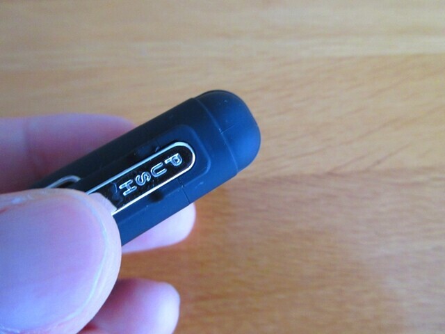 プラズマライターのＰＵＳＨボタン