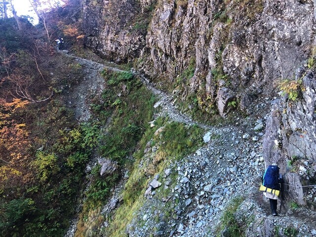 パノラマコースの遭難注意箇所