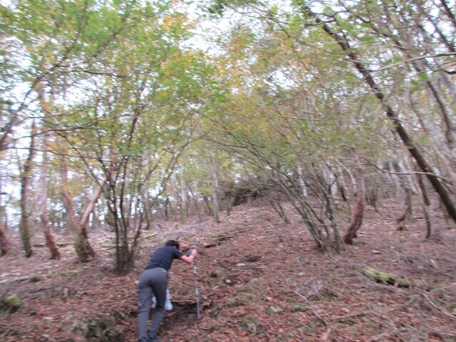 高ドッキョウへ一緒に登った女性