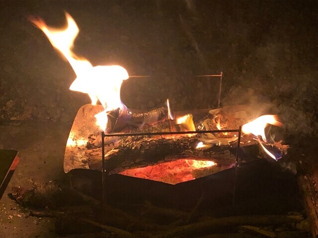 高ドッキョウ登山が終わった様子