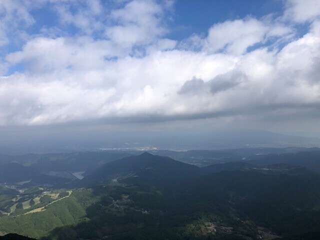 晴海展望台から貫ヶ岳方面の景色
