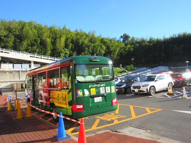 箕輪湯元水春温泉の無料送迎バス