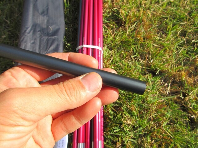 カミナドーム２テントポールの詳細