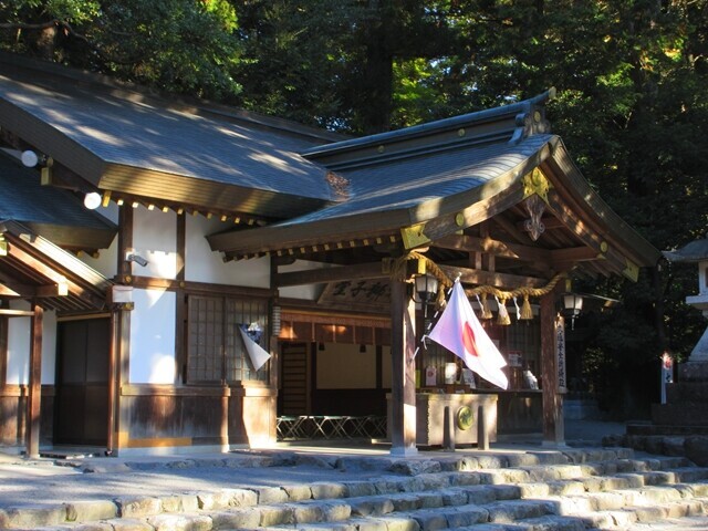 椿大神社の社務所