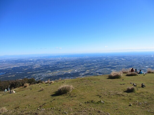 入道ヶ岳の山頂