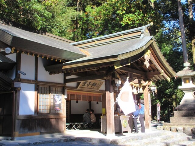 椿茶園の直ぐ近くにある椿大神社